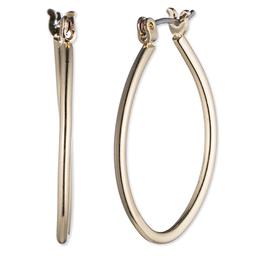 Nine West Gold-Tone Hoop Earrings
