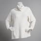 Petites Chloe &amp; Jasmine Long Sleeve Fleck 2 Pocket Turtleneck Top - image 1
