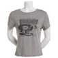 Juniors Self Esteem Vinyl Shop Graphic Tee - image 1