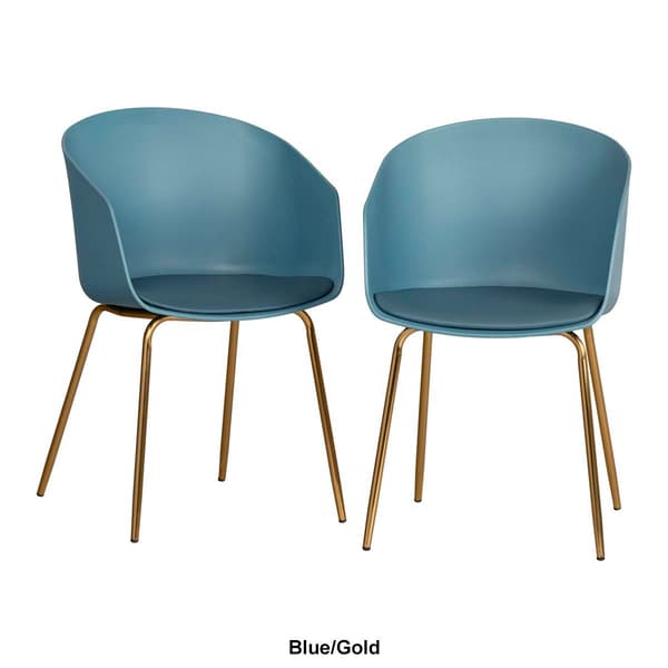 South Shore Flam Dining Chairs - Set of 2