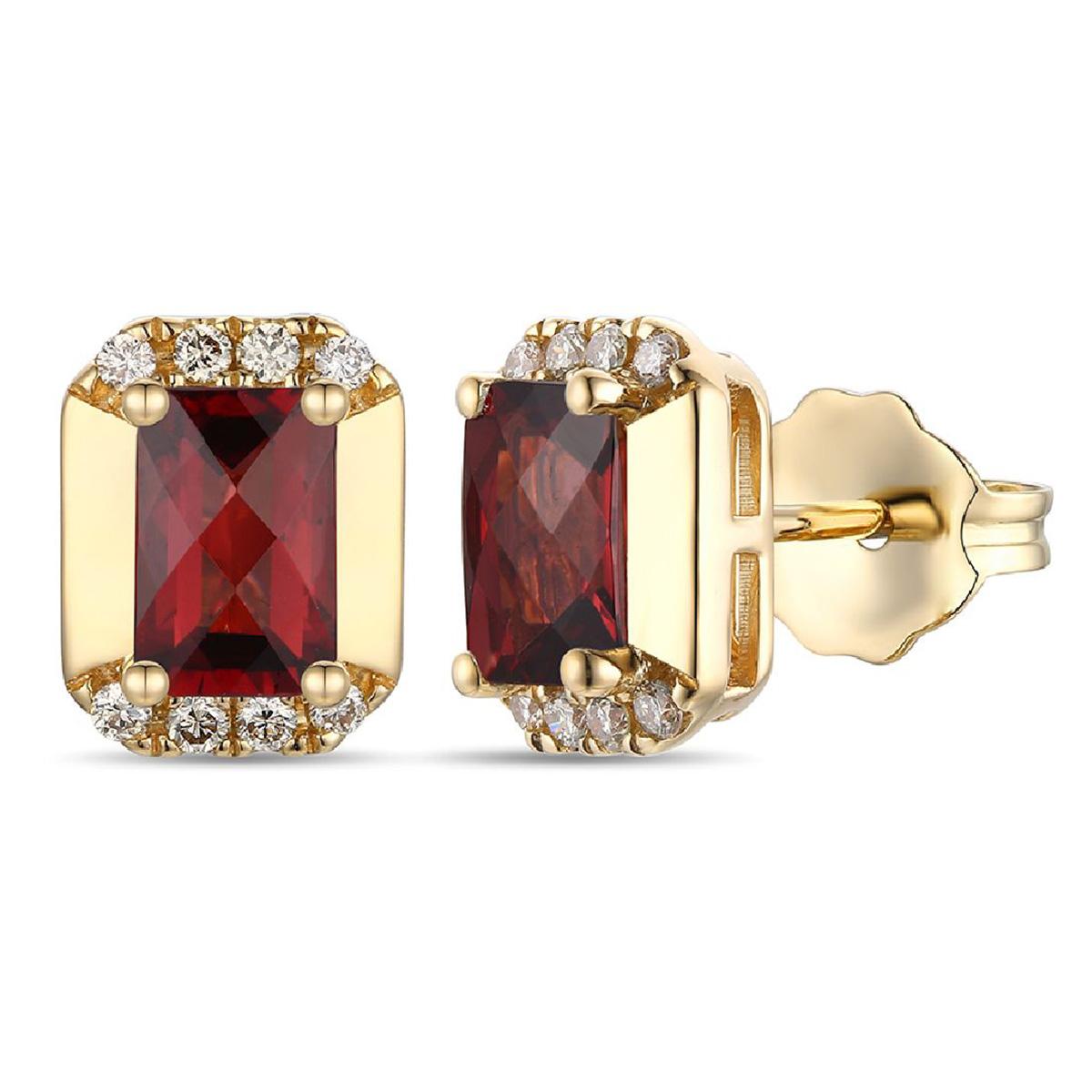 Le Vian(R) Pomegranate Garnet(tm) Nude Diamonds(tm) Stud Earrings