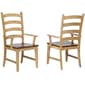 Besthom Brook Distressed Two-Tone Arm Chairs - Set of 2 - image 1