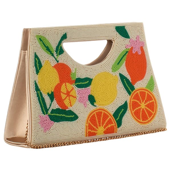 D''Margeaux Beaded Fruit Evening Clutch