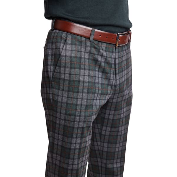 Mens Paisley & Gray&#174; Knit Plaid Dress Pants