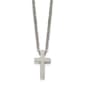 Mens Gentlemen's Classics&#40;tm&#41; Steel Polished Cross Necklace - image 1