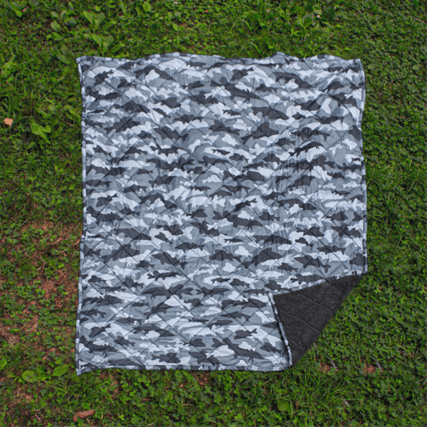Coleman® Water Resistant Reversible Sherpa Camo Blanket