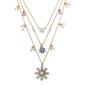 Betsey Johnson Daisy Layered Necklace - image 2