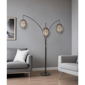 HomeRoots 82in. Bronze Three Light Tree Floor Lamp - image 3