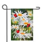 Northlight Seasonal Ladybug and Daisey Outdoor Garden Flag - image 1