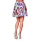Womens White Mark Heidi Paisley Flare Skirt - image 2