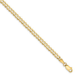 Gold Classics&#8482; 3.7mm. Solid Polished Light Cuban Necklace