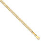 Gold Classics&#8482; 3.7mm. Solid Polished Light Cuban Necklace - image 2