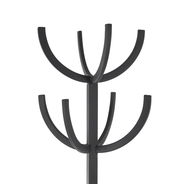 9th & Pike® Modern Black Metal Coat Rack