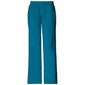 Plus Size Cherokee Elastic Waist Pants- Caribbean Blue - image 2