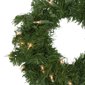 Northlight 12in. Pre-Lit Deluxe Windsor Pine Christmas Wreath - image 2