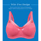 Womens Bestform Satin Trim Wire-Free Cotton Bra 5006715 - image 4