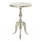 9th & Pike&#40;R&#41; Silver Aluminum Traditional Accent Table - image 1