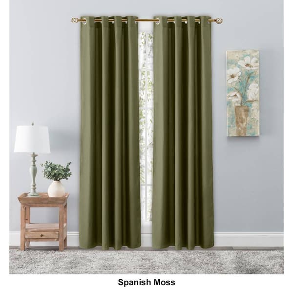 Ricardo® Glasgow Grommet Curtain Panel w/ Wand
