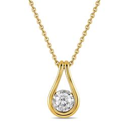 Nova Star(R) 1/4ctw. Lab Grown Diamond Teardrop Pendant