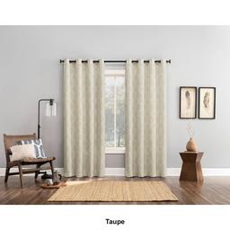 Tollan 100% Blackout Grommet Panel Curtain