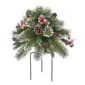 Puleo International 18in. Pine Cones & Berry Pre-Lit Urn Filler - image 1