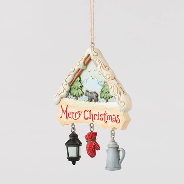 Jim Shore Christmas at the Lodge Christmas Ornament