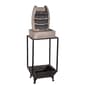 Evergreen Waterfall Fountain with Planter Shelf - image 1