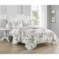 Cedar Court Paris Floral Quilt Bedding Set - image 1