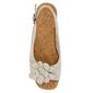 Womens JBU Rosetta Slingback Wedge Sandals - image 4