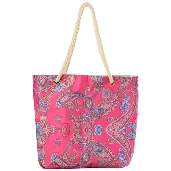 Renshun Paisley Canvas Tote