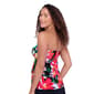 Womens American Beach Sunny Delight Flyaway Tankini Swim Top - image 5