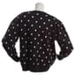 Womens Adrianna Papell Long Sleeve Dot Sweater - image 3