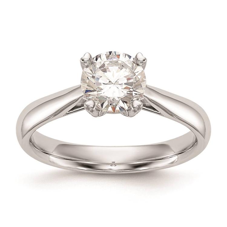 Pure Fire  White Gold Lab Grown Diamond 1ctw. Engagement Ring