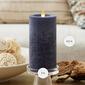 Luminaria 3x6.5 Sea Glass Fameless Pillar Candle - image 4