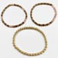 Ashley Cooper(tm) 3pc.  Enamel Stretch Bracelet - image 1