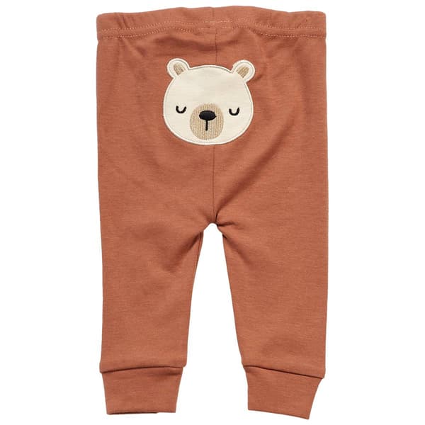 Baby Boy (NB-9M) baby views® 3pc. Cozy Bear Bodysuit Set W/Bib