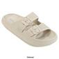 Womens Ella &amp; Joy Double Buckle EVA Slide Sandals - image 7
