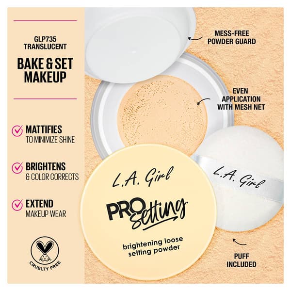 L.A. Girl PRO.Setting Brightening Loose Setting Powder