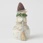 Jim Shore Woodland Glen Snowman Pinecone Hat Christmas Figurine - image 4