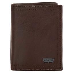 Mens Levi''s(R) Crackle Z-Fold Wallet