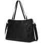 ELLE Leisure Luxe Vegan Leather Weekender Tote Bag - image 3
