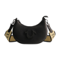 True Religion Logo Strap Crescent Hobo Bag - image 1