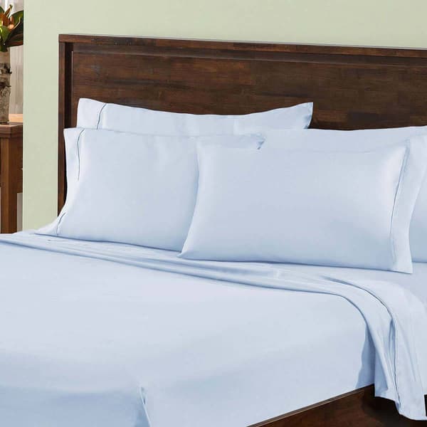 Superior Solid 1000TC Cotton Blend Deep Pocket Sheet Set - image 