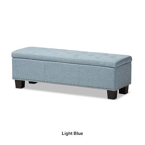 Baxton Studio Hannah Storage Ottoman Bench