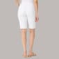 Womens Gloria Vanderbilt Amanda Pull On Solid Bermuda Shorts - image 2