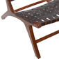 9th & Pike&#174; Brown Wood Modern Accent Chair - Set of 2 - image 4