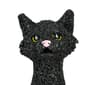 National Tree 32in. Halloween Black Cat and Pumpkin Stack Décor - image 2