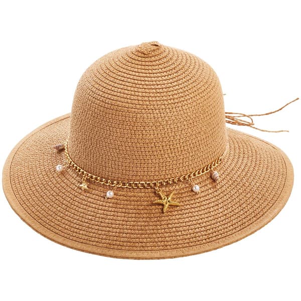 Womens Madd Hatter Framer With Ribbon & Bow Hat