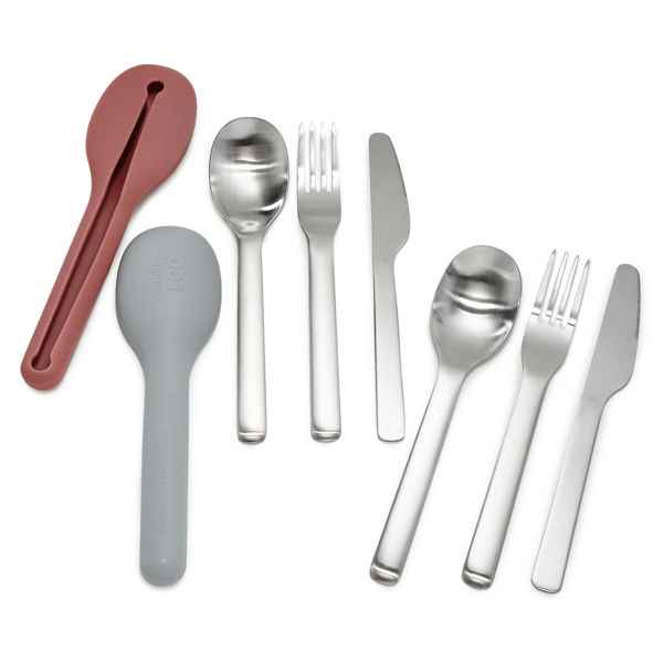 BergHOFF Leo 4pc. 18/10 Stainless Steel Travel Flatware Set