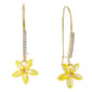 Betsey Johnson Garden Glam Daisy Drop Earrings - image 2